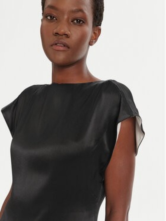 BOSS Bluzka Bavati 50541815 Czarny Slim Fit