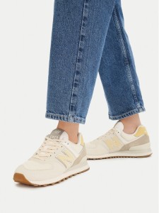 New Balance Sneakersy W574VA Kremowy