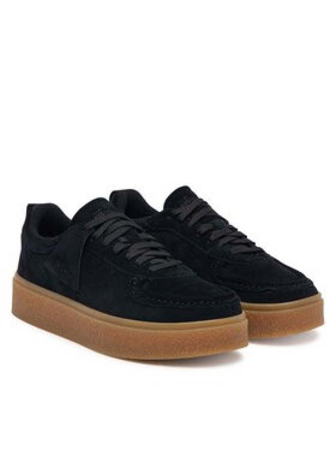 Clarks Sneakersy Boxbee Lace. 26328114 Czarny