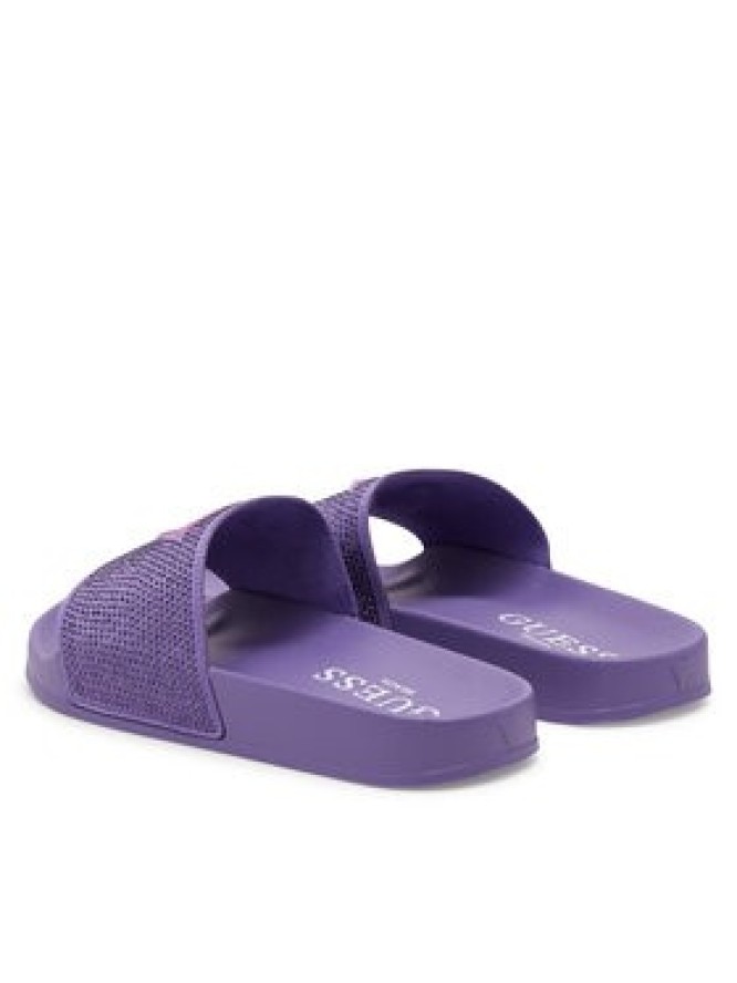 Guess Klapki E4GZ25 BB00F Fioletowy