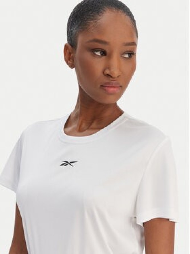 Reebok T-Shirt Essential RK25608CCW Biały Regular Fit