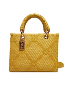 Elisabetta Franchi Torebka BS13A51E2 DC6 Żółty