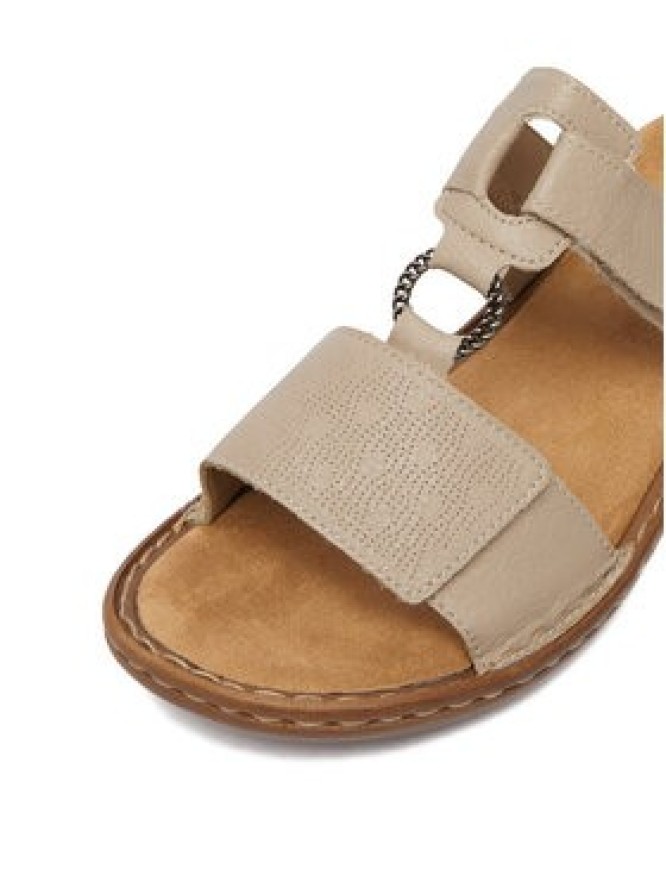 Rieker Klapki CEO-60885-62 Beżowy