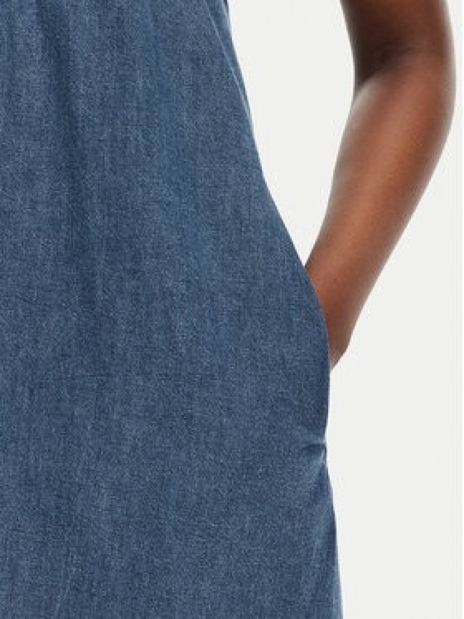 Tommy Jeans Sukienka jeansowa DW0DW22342 Niebieski Slim Fit
