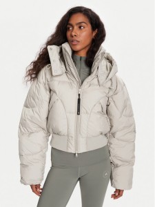 adidas by Stella McCartney Kurtka zimowa KA0645 Szary Loose Fit