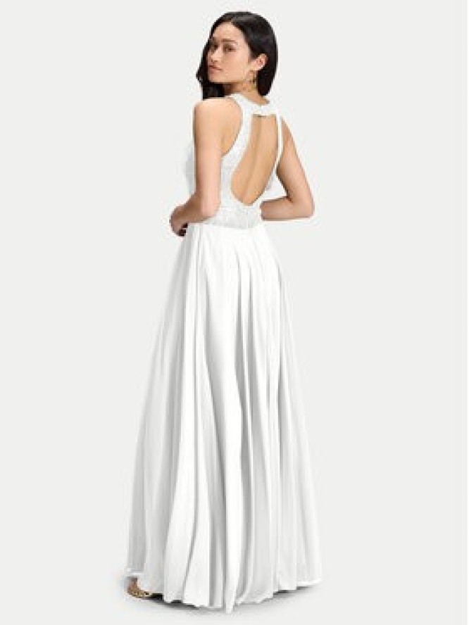 Hey Kyla Sukienka wieczorowa 5AI053HK Biały Regular Fit