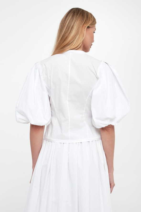 Bluzka damska popelinowa Rudi PINKO