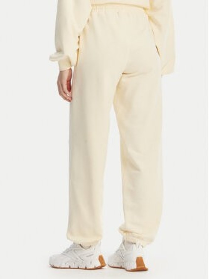 Reebok Spodnie dresowe RK25529CCW Żółty Regular Fit