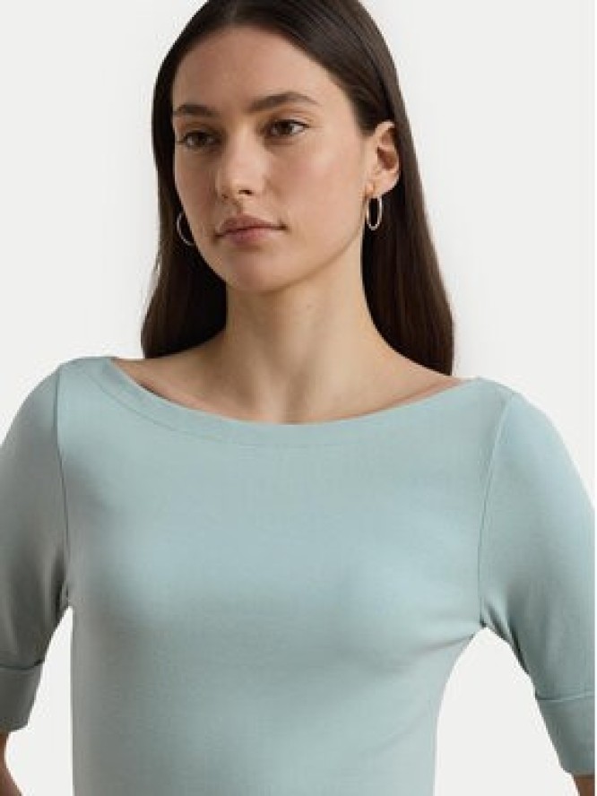 LAUREN RALPH LAUREN Sukienka codzienna 250863913015 Błękitny Regular Fit