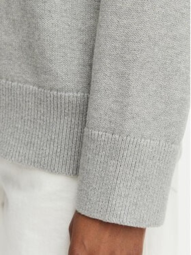 Calvin Klein Jeans Sweter LV044G313G Szary jasny Regular Fit