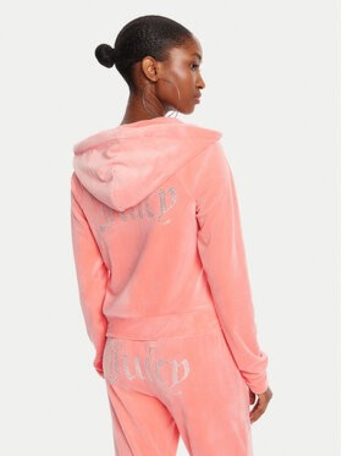 Juicy Couture Bluza Madison JCWA122001 Pomarańczowy Slim Fit