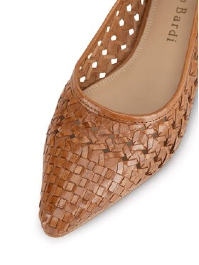 Sergio Bardi Baleriny WI40-F1101-01SB Brązowy