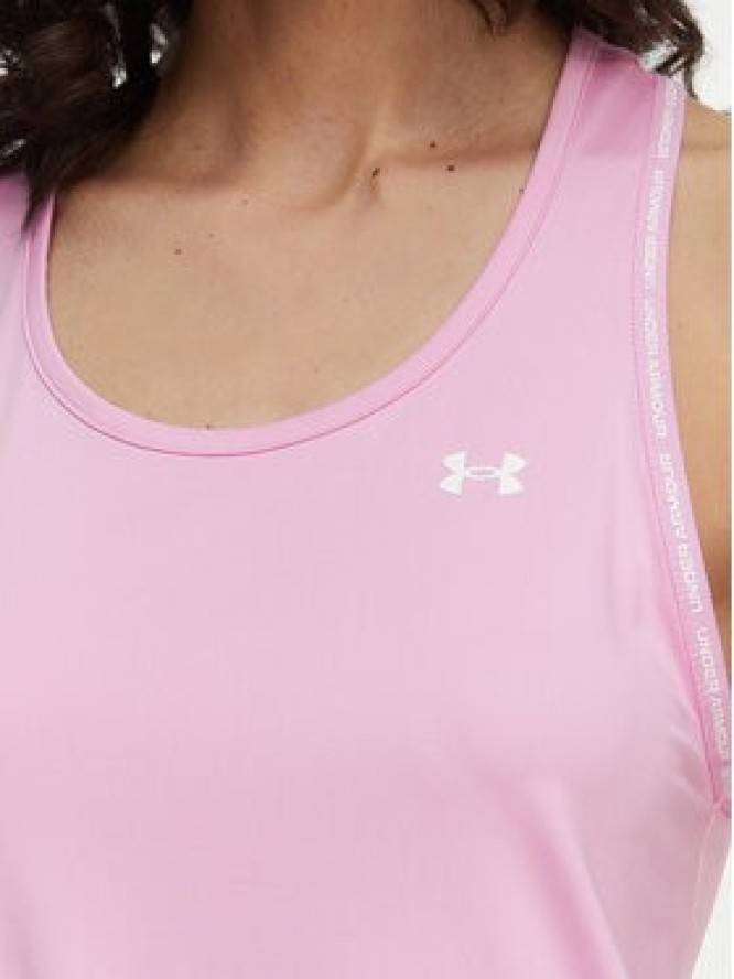 Under Armour Top Tech Knockout 1389851 Różowy jasny Regular Fit