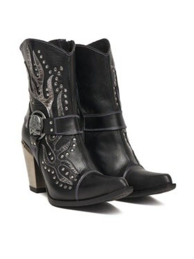 NEW ROCK Kowbojki M-7919-S1 Czarny