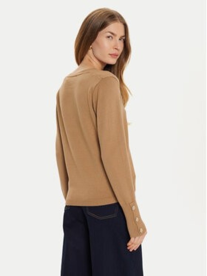 Morgan Sweter 242-MGOLD Beżowy Regular Fit