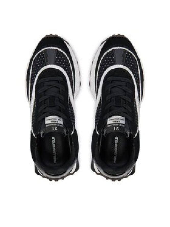 KARL LAGERFELD Sneakersy KL62933N Czarny