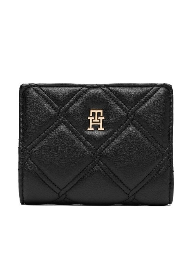 Tommy Hilfiger Portfel Th Feminine Bifold AW0AW18701 Czarny
