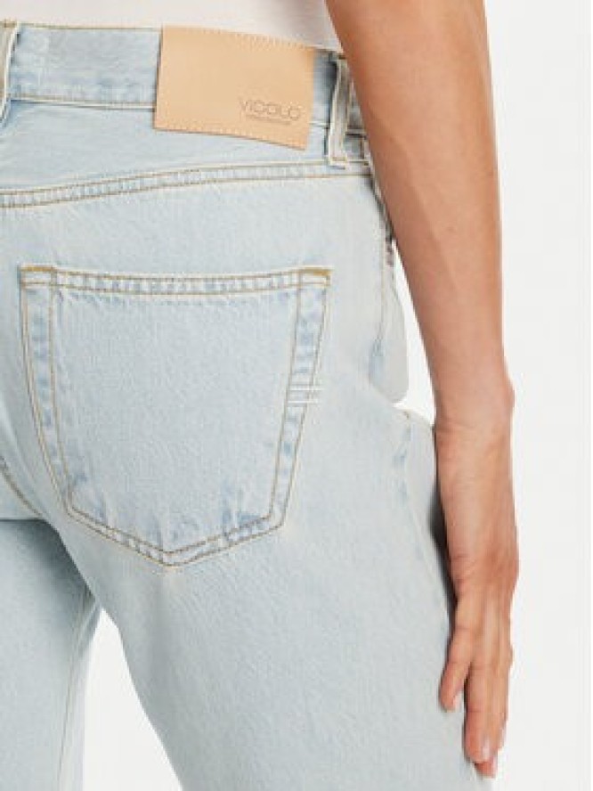 ViCOLO Jeansy DD5213 Błękitny Relaxed Fit