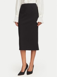 Luisa Spagnoli Spódnica ołówkowa Florina 543482 Czarny Regular Fit