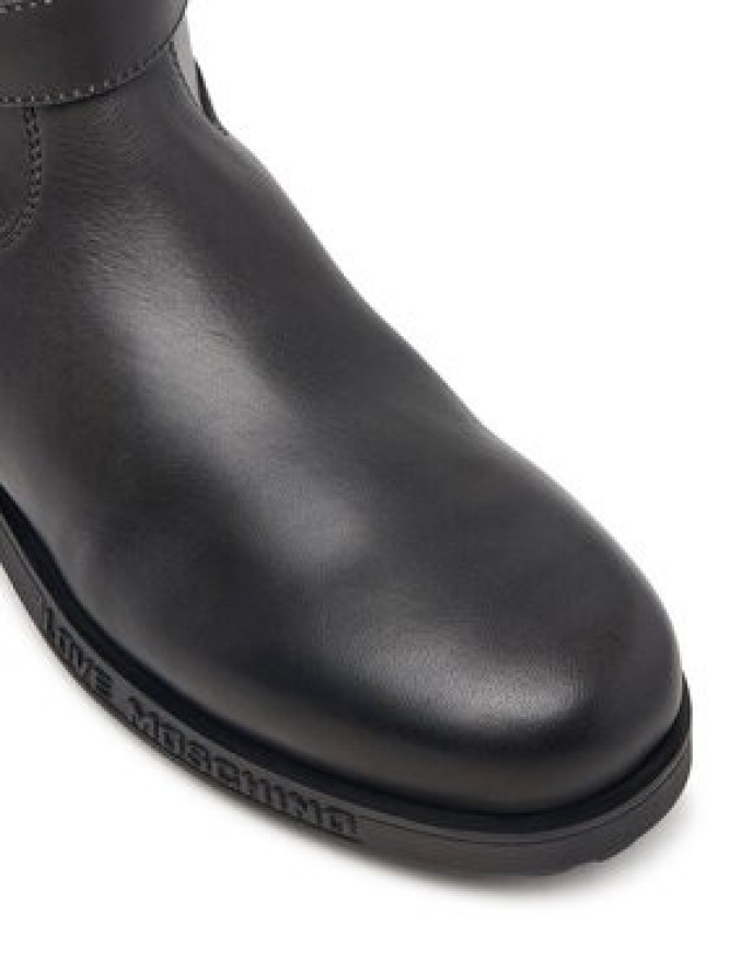 LOVE MOSCHINO Botki JA24174G0PIJ100A Czarny
