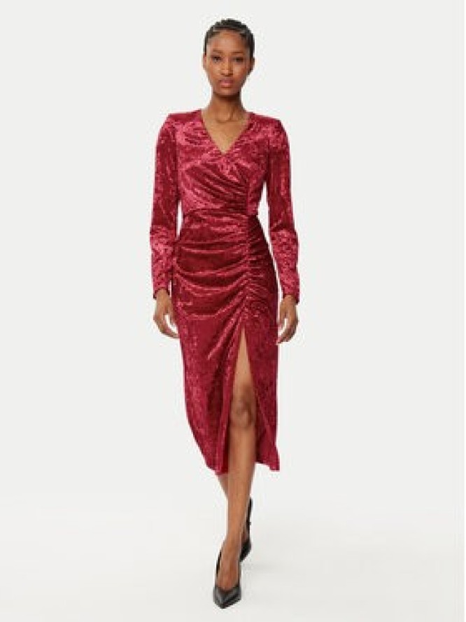 Rinascimento Sukienka koktajlowa CFC0121946003 Czerwony Regular Fit
