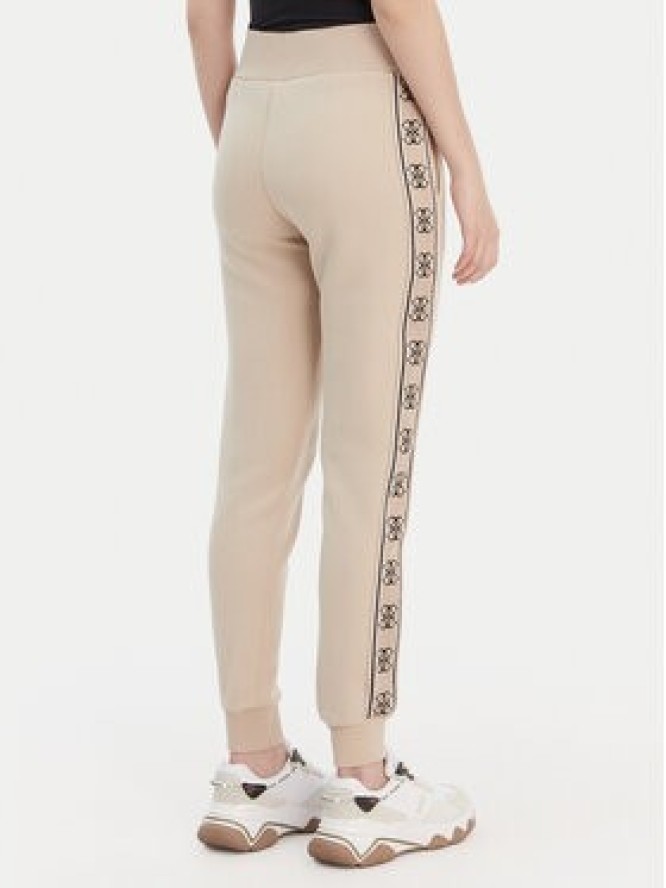 Guess Spodnie dresowe V2YB15 KB3P2 Beżowy Regular Fit
