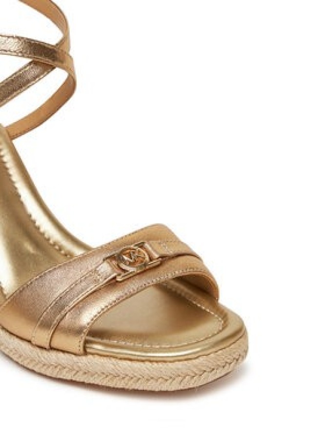 MICHAEL Michael Kors Espadryle Mandy Wedge 40R5MAMS2M Złoty