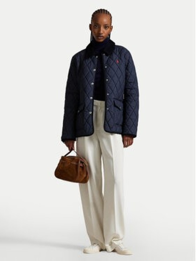 Polo Ralph Lauren Kurtka przejściowa 211965336002 Granatowy Straight Fit