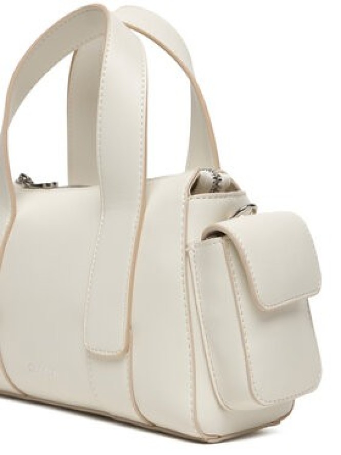 Calvin Klein Torebka Webbing Strap Pocket Bag LV04F3291G Biały