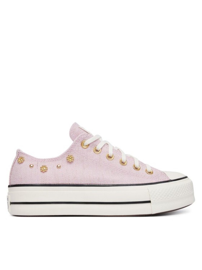 Converse Trampki Chuck Taylor All Star Lift Platform Heathered Glam​ A17595C Różowy