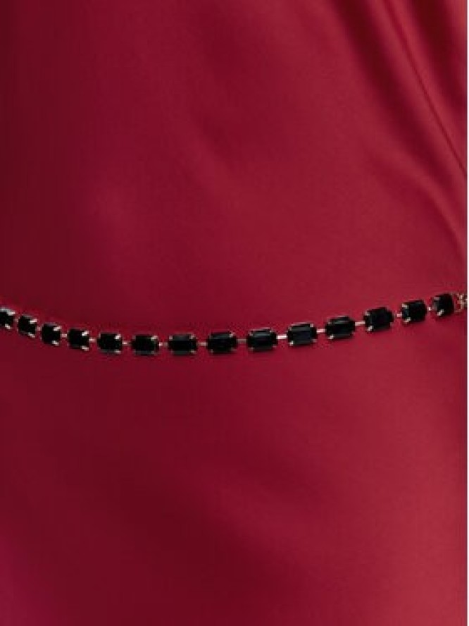 Imperial Sukienka koktajlowa ADQJIBA Czerwony Regular Fit