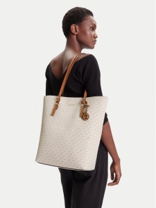 MICHAEL Michael Kors Torebka Quinn 30S5GQNT3B Écru