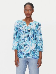 Olsen Bluzka 11105044 Niebieski Regular Fit