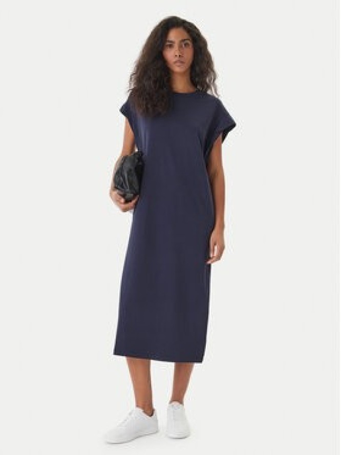 BOSS Sukienka codzienna C_Edress_5 50540442 Granatowy Relaxed Fit