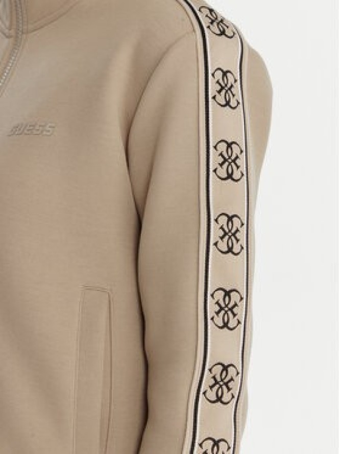 Guess Bluza V2YQ16 KB3P2 Beżowy Regular Fit