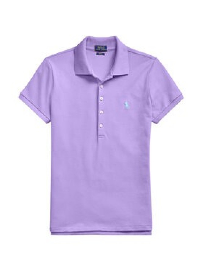 Polo Ralph Lauren Polo 211870245012 Fioletowy Slim Fit