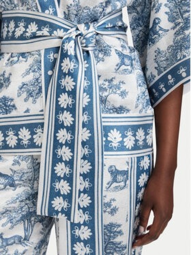 Fracomina Bluzka FS26SJ3008W459K5 Niebieski Regular Fit