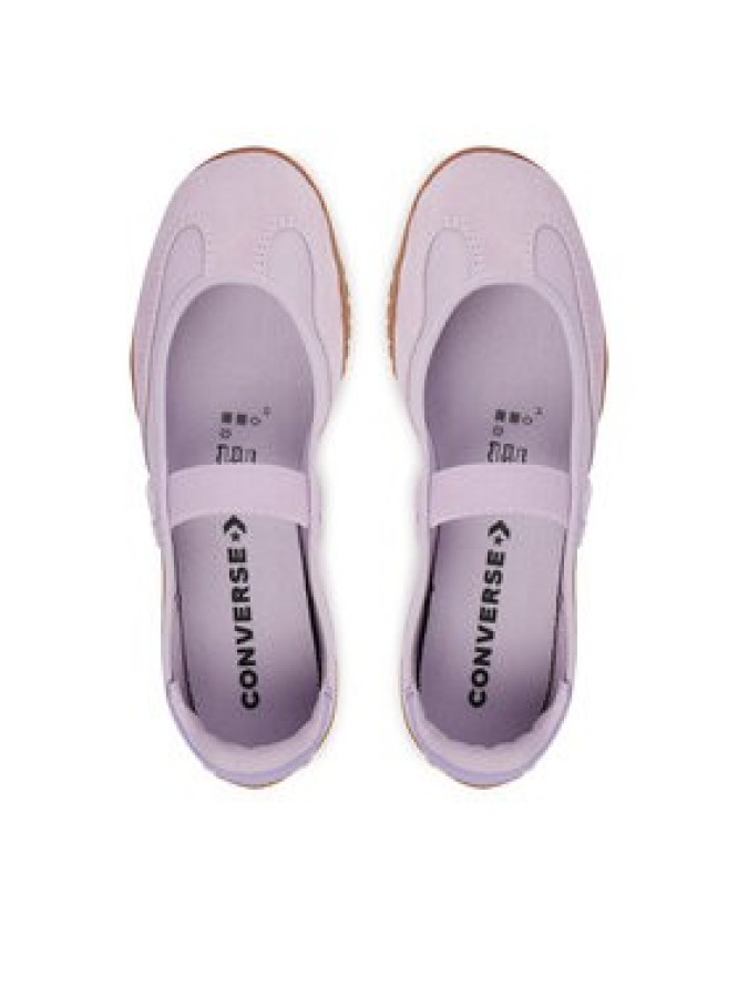 Converse Baleriny Run Star Trainer Ballet Flat​ A17029C Fioletowy