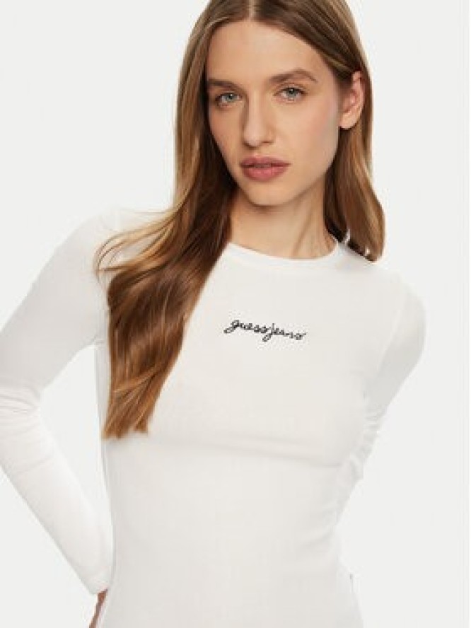 Guess Jeans T-Shirt W5RI58 KA0H1 Biały Regular Fit