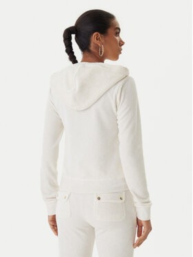 Juicy Couture Bluza Robertson JCAP176G Beżowy Slim Fit