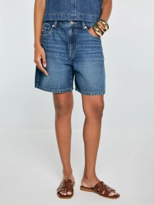 szorty damskie jeansowe granatowe soleil 588