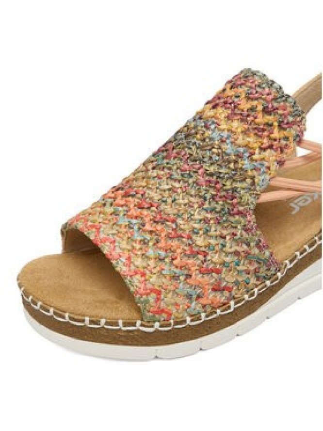 Rieker Sandały CEO-V1241-90 Kolorowy