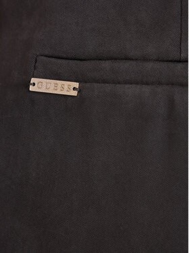 Guess Spodnie materiałowe W5YB02 WH5N2 Czarny Regular Fit