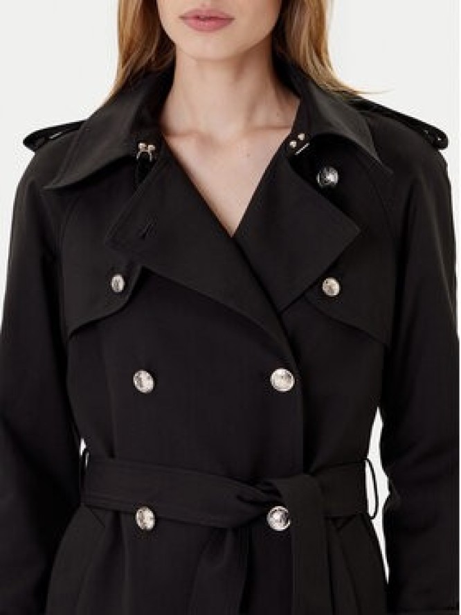 Morgan Trencz 242-GTRENCH Czarny Regular Fit