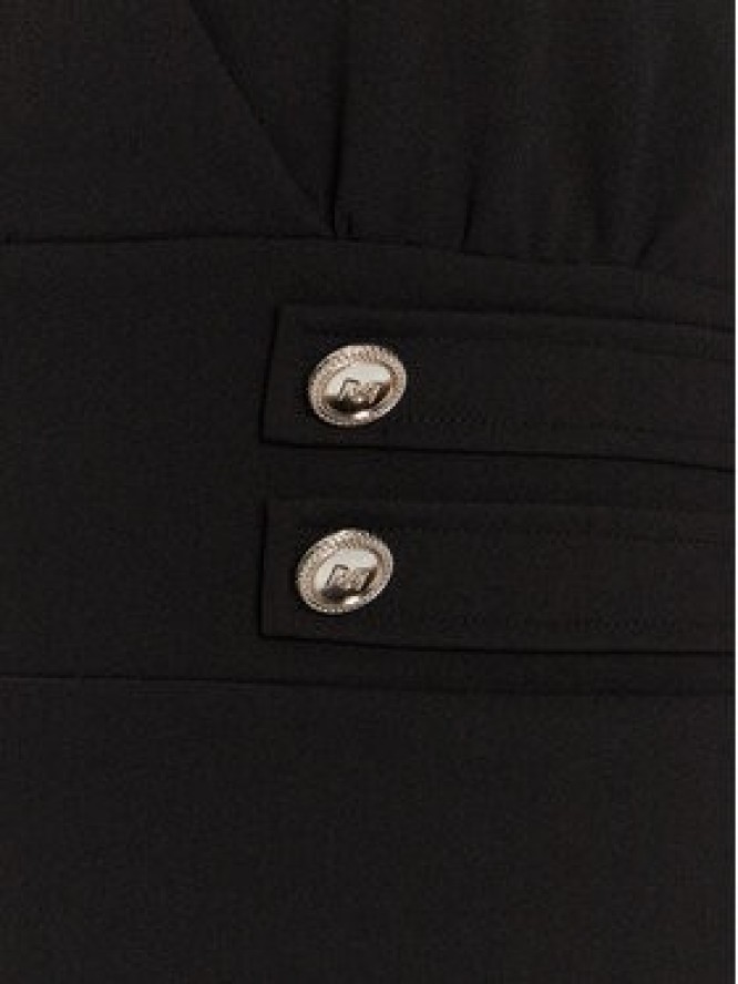 Rinascimento Sukienka koktajlowa CFC0126151003 Czarny Slim Fit