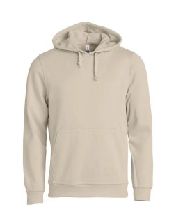 clique Basic Hoody unisex bluza z kapturem – light khaki