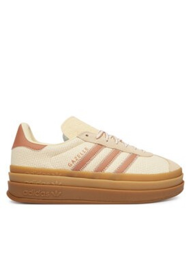 adidas Sneakersy Gazelle Bold KI7224 Beżowy