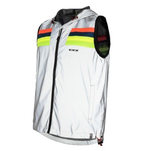 WOWOW - Sportowa Kurtka Rowerowa Unisex W Pełni Odblaskowa
