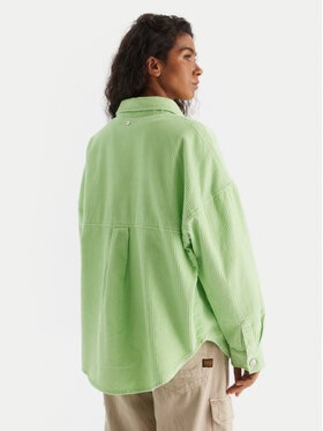 Roxy Koszula Kick Back Washed Cord ERJWT03697 Zielony Regular Fit
