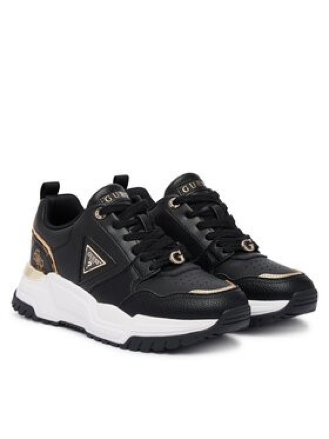 Guess Sneakersy FLFHEL ELE12 Czarny